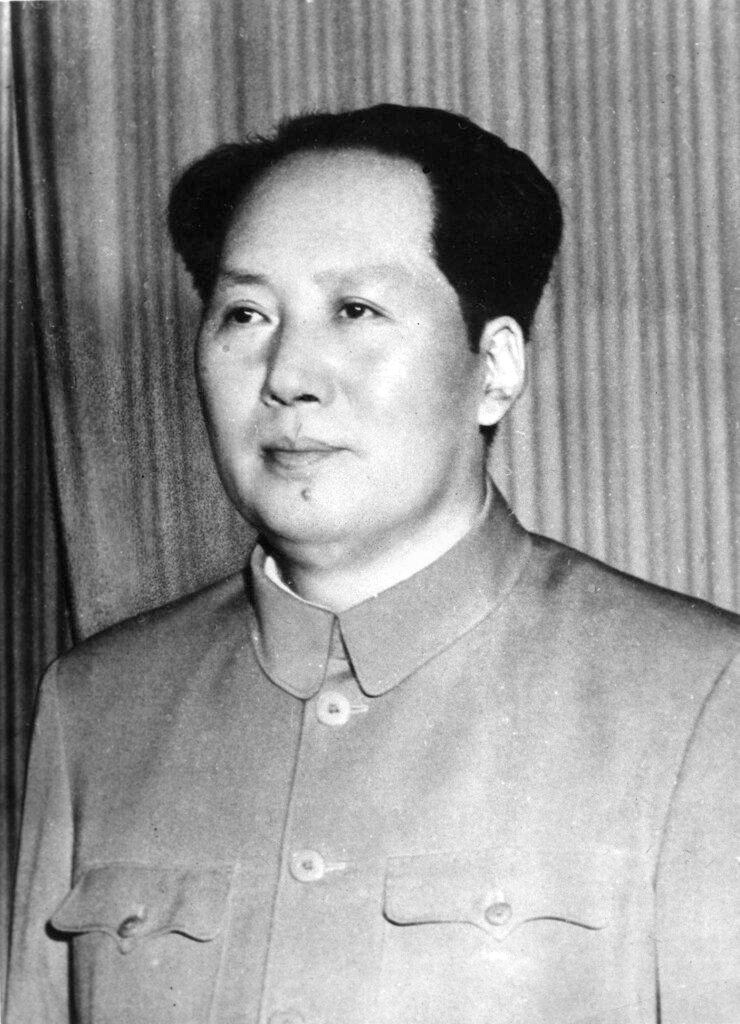 Portrait de Mao Zedong