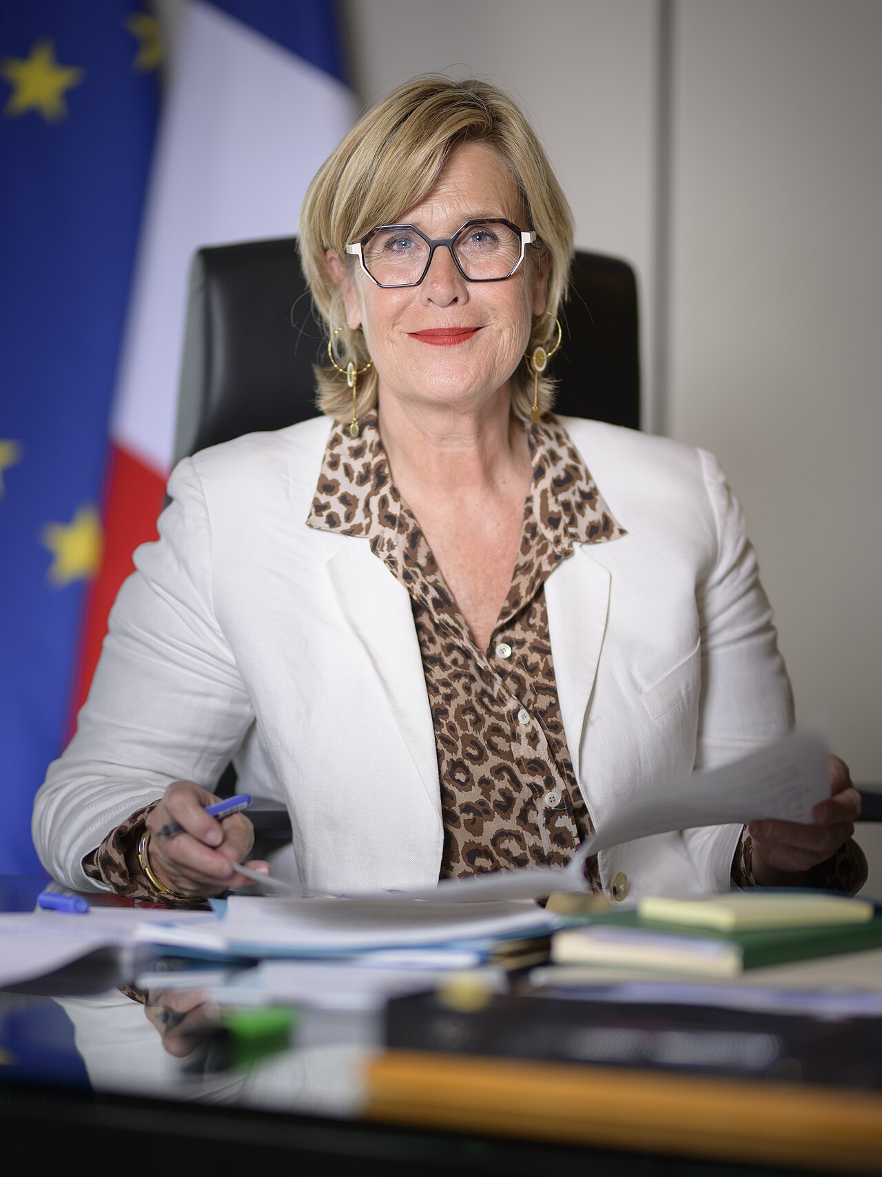 Portrait of Marie-Agnès Poussier-Winsback
