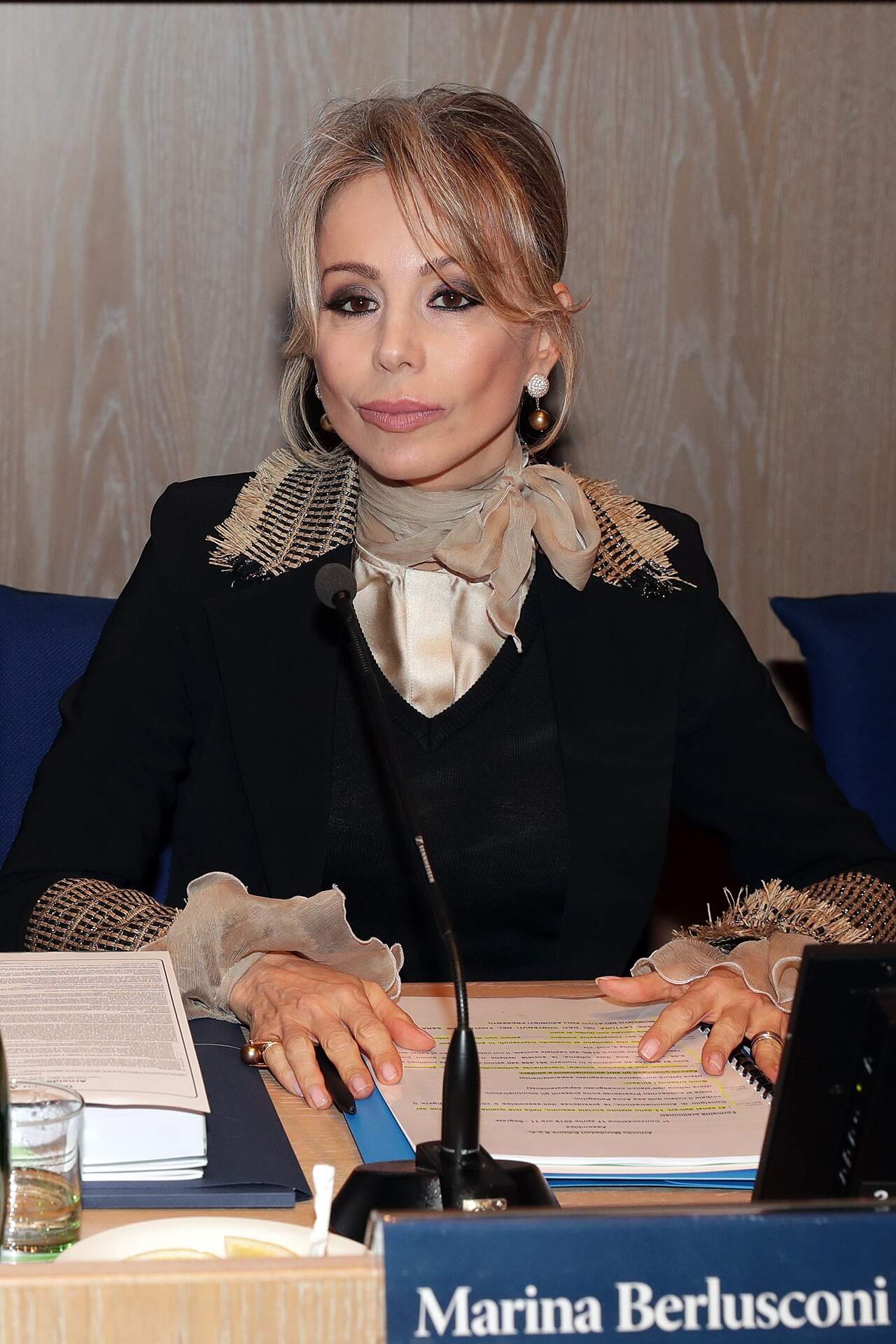 Portrait de Marina Berlusconi