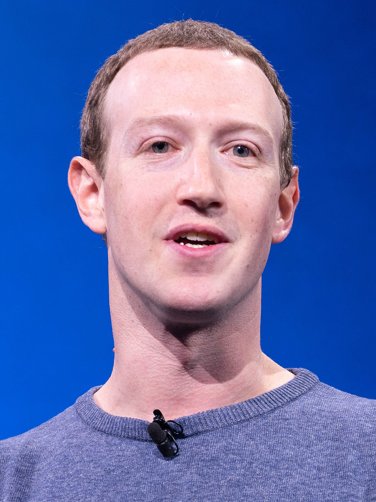 Portrait of Mark Zuckerberg