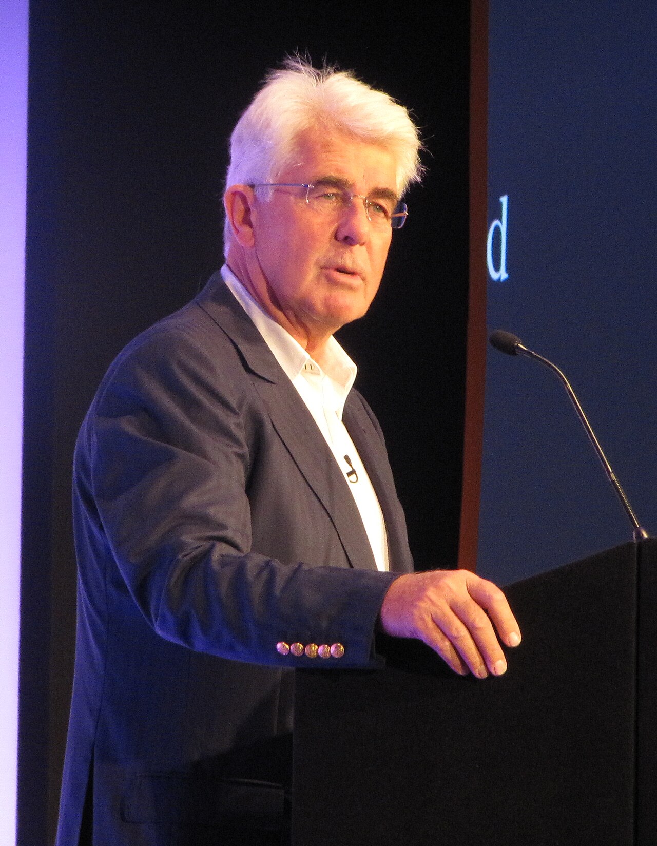 Portrait of Max Clifford