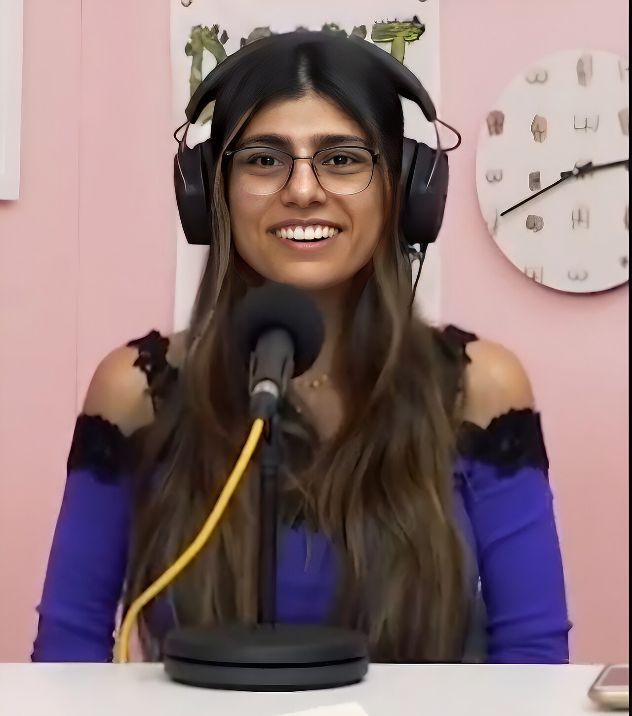 Portrait of Mia Khalifa