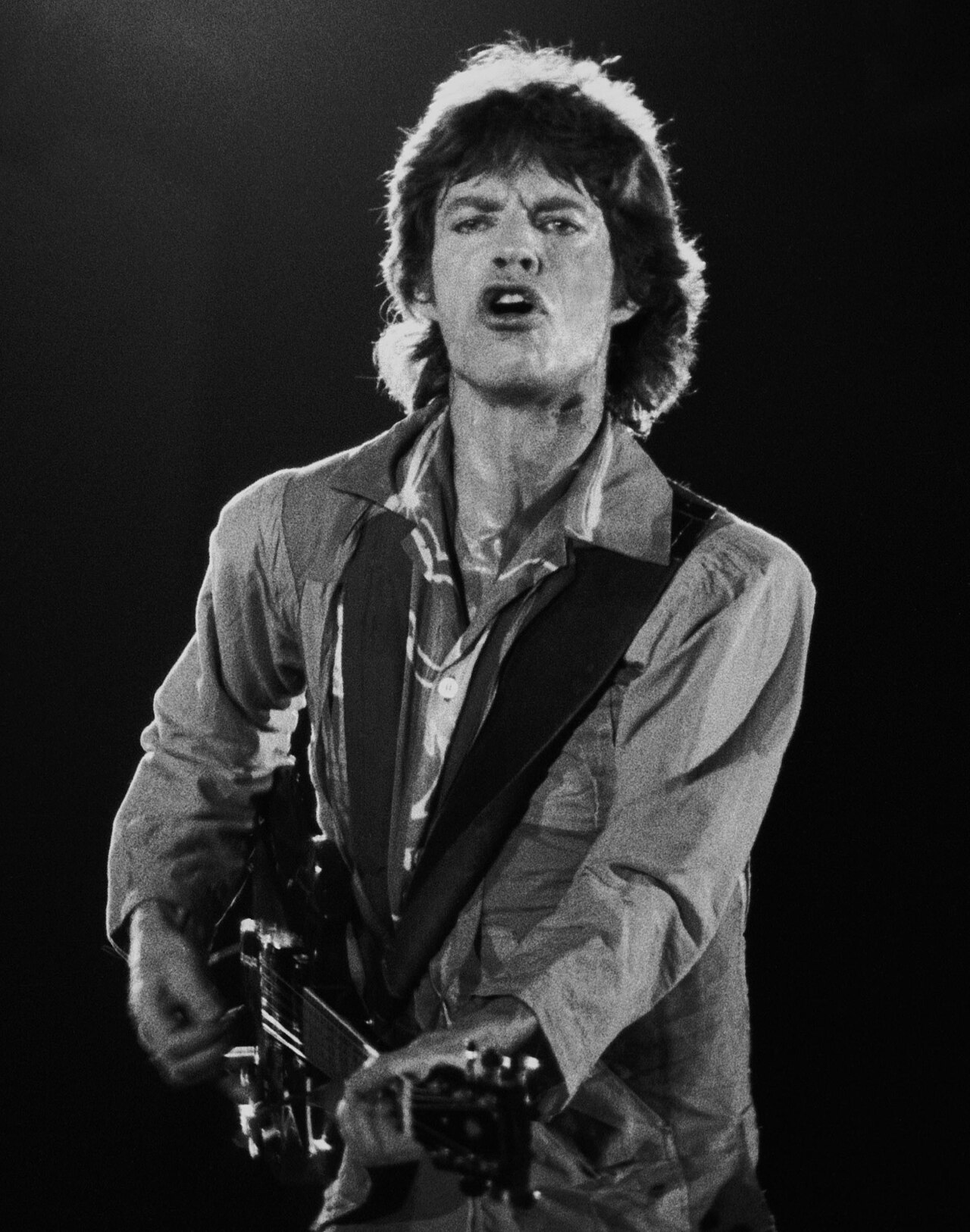 Portrait de Mick Jagger