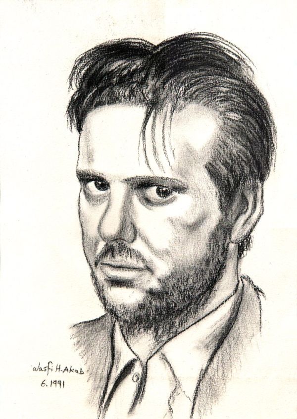 Portrait of Mickey Rourke