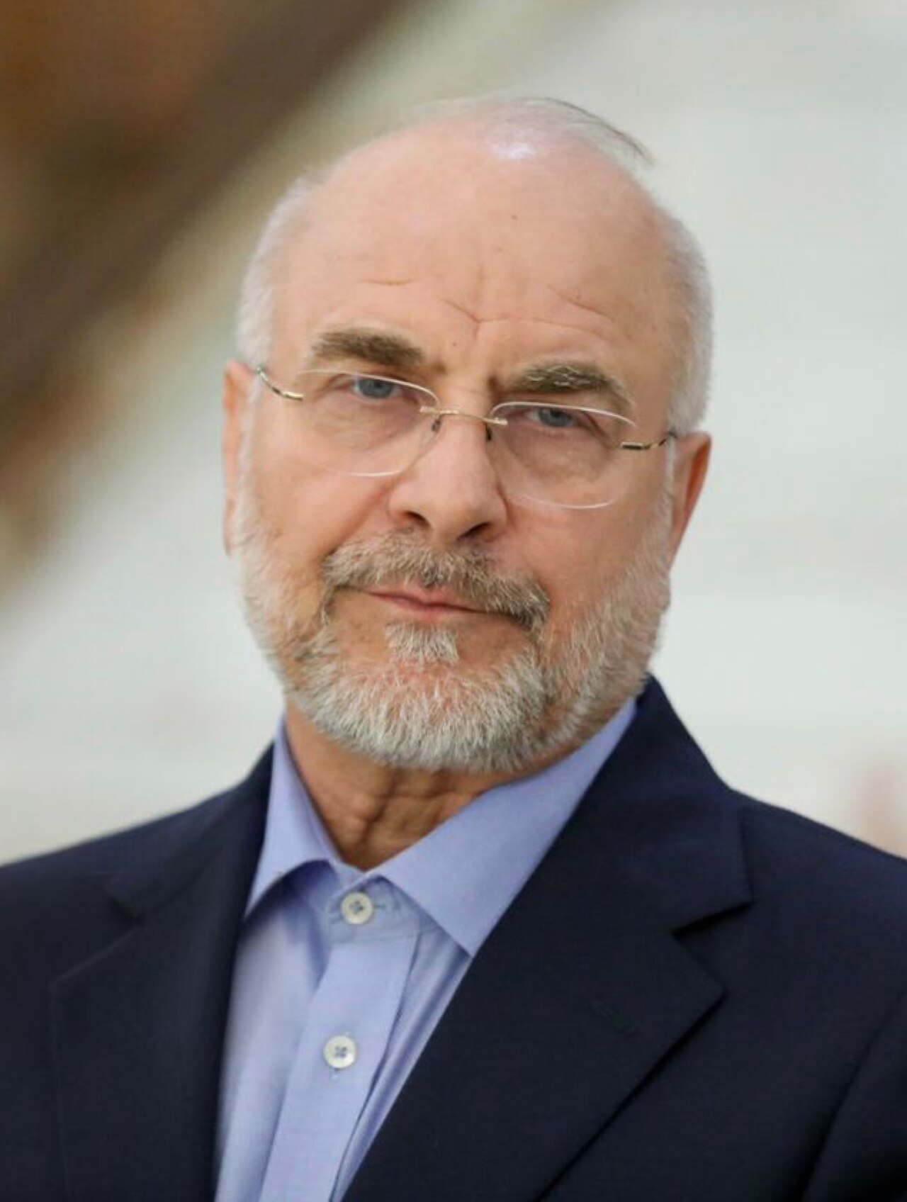 Portrait of Mohammad Bagher Ghalibaf