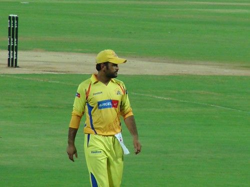Portrait de MS Dhoni