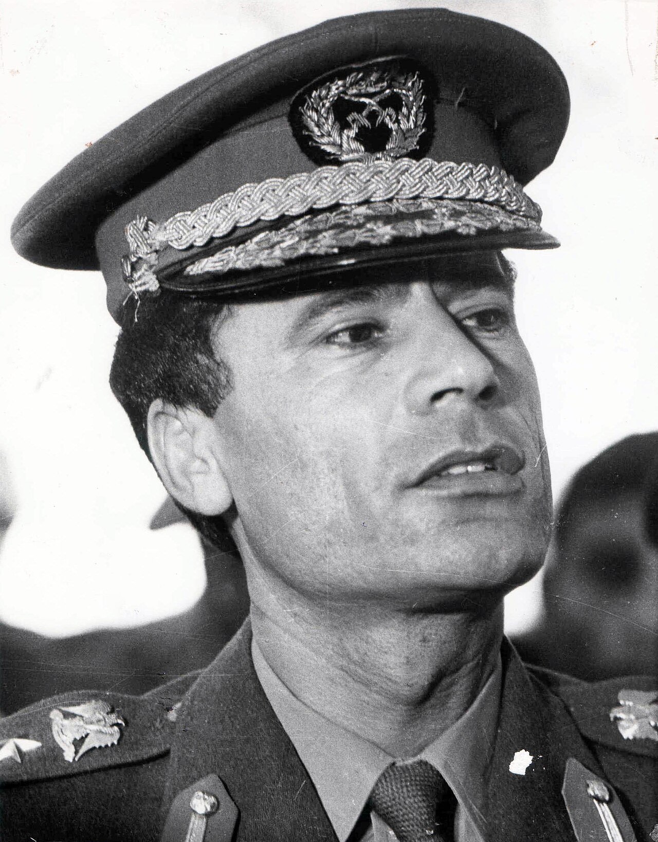 Portrait de Muammar Gaddafi