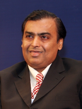 Portrait de Mukesh Ambani