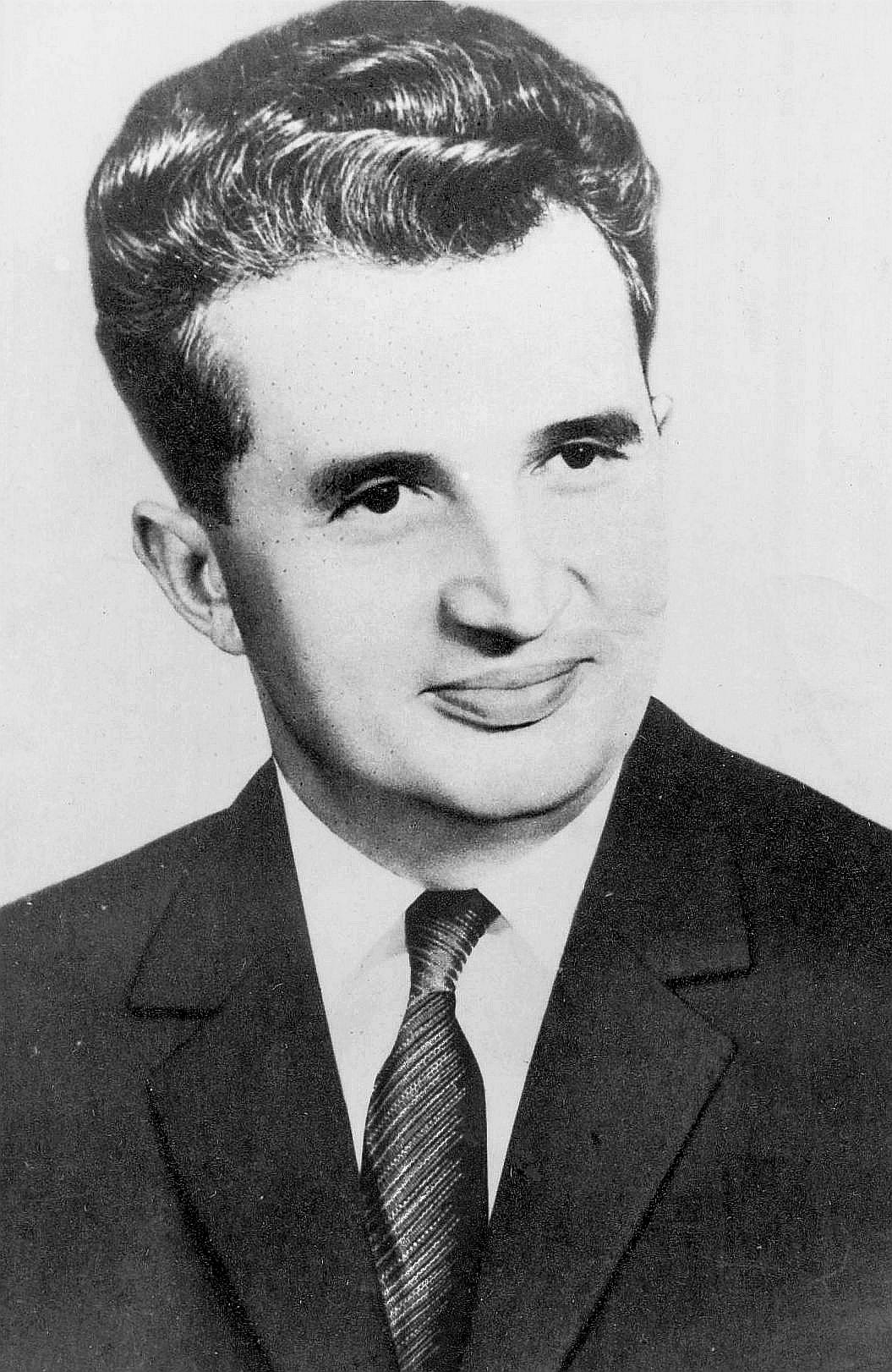 Portrait of Nicolae Ceausescu