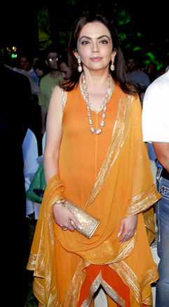 Portrait of Nita Ambani