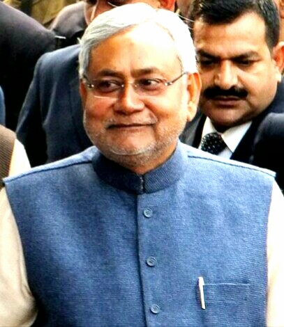 Portrait de Nitish Kumar