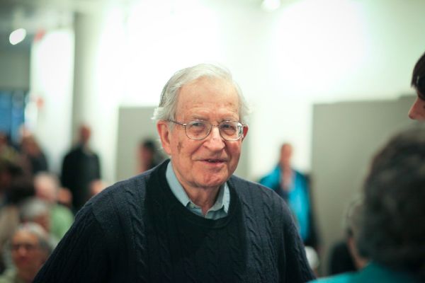 Portrait of Noam Chomsky