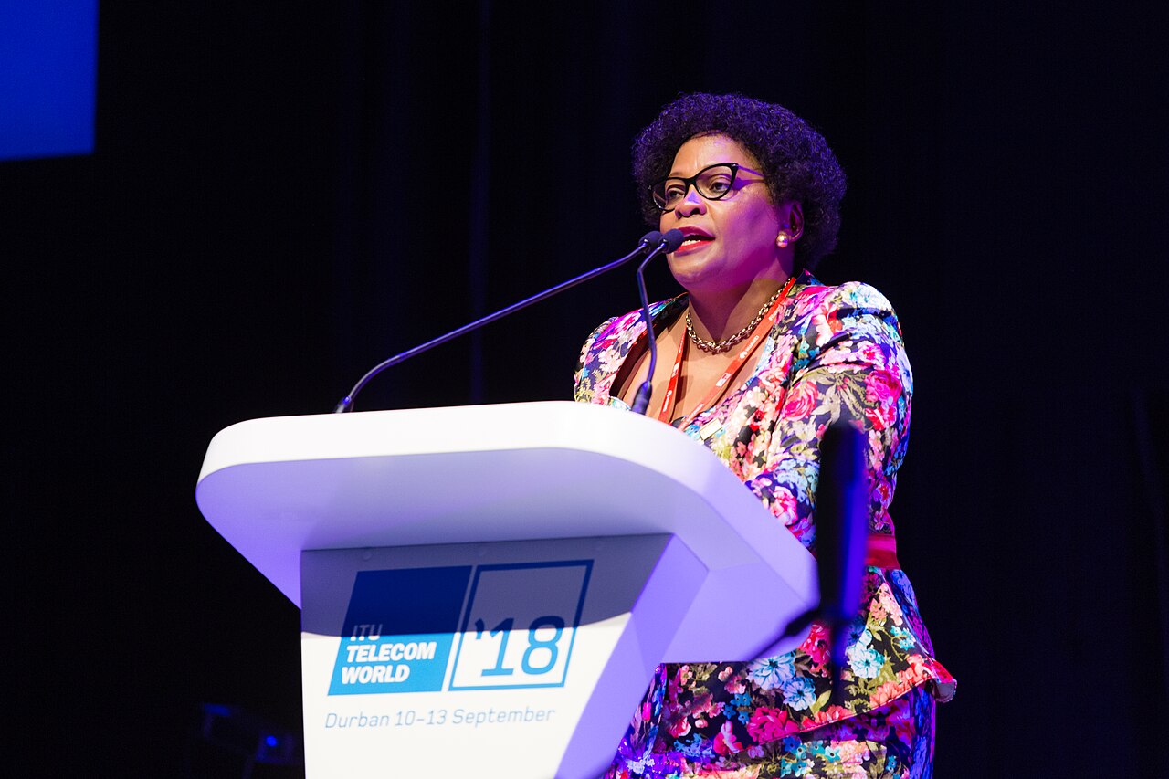 Portrait of Nomvula Mokonyane