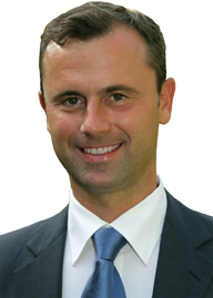 Portrait of Norbert Hofer