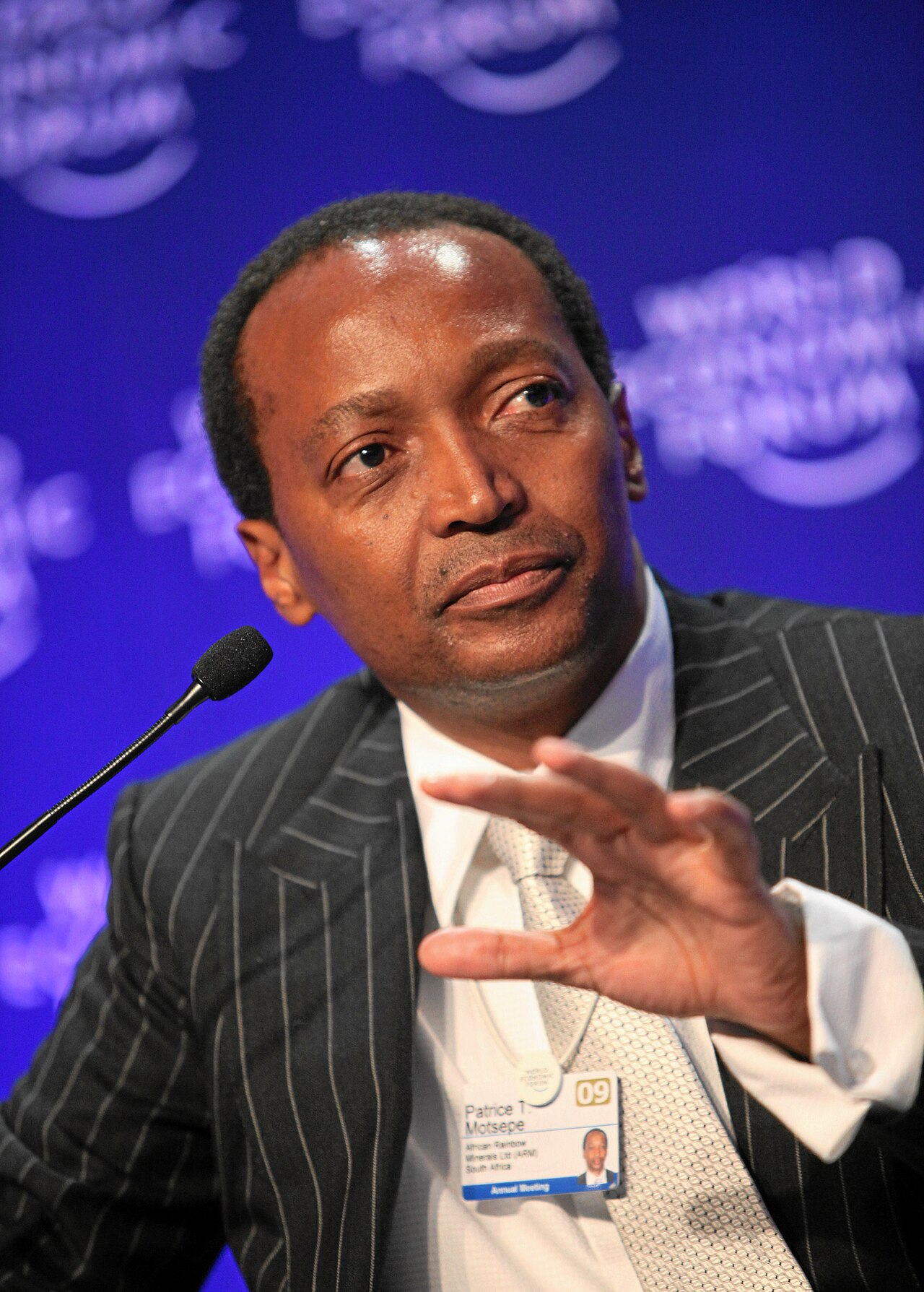 Portrait de Patrice Motsepe