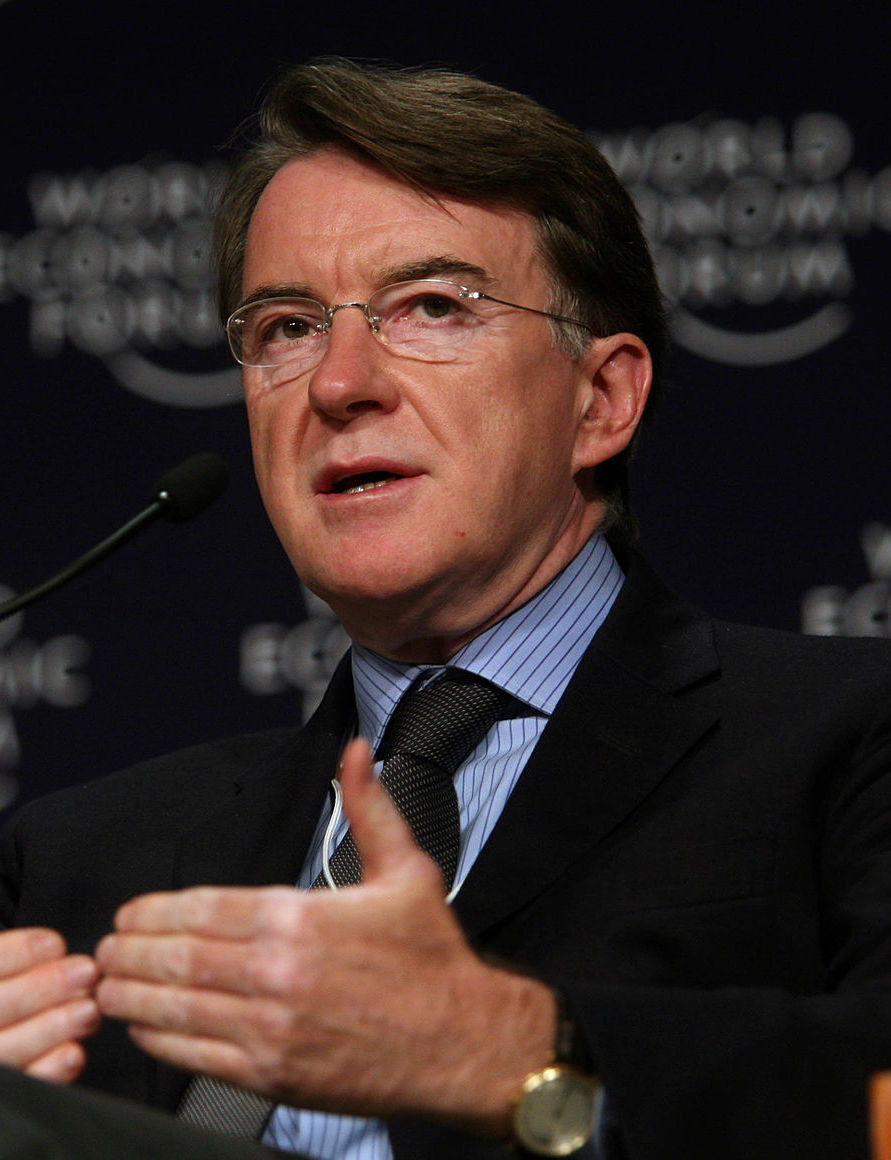 Portrait de Peter Mandelson