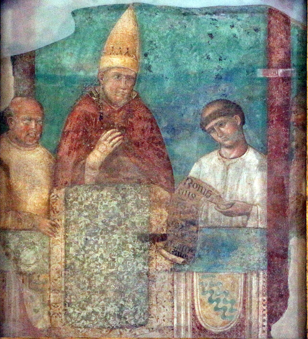 Portrait de Pope Boniface VIII