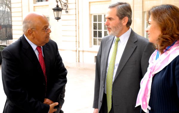 Portrait de Pravin Gordhan