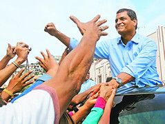 Portrait de Rafael Correa