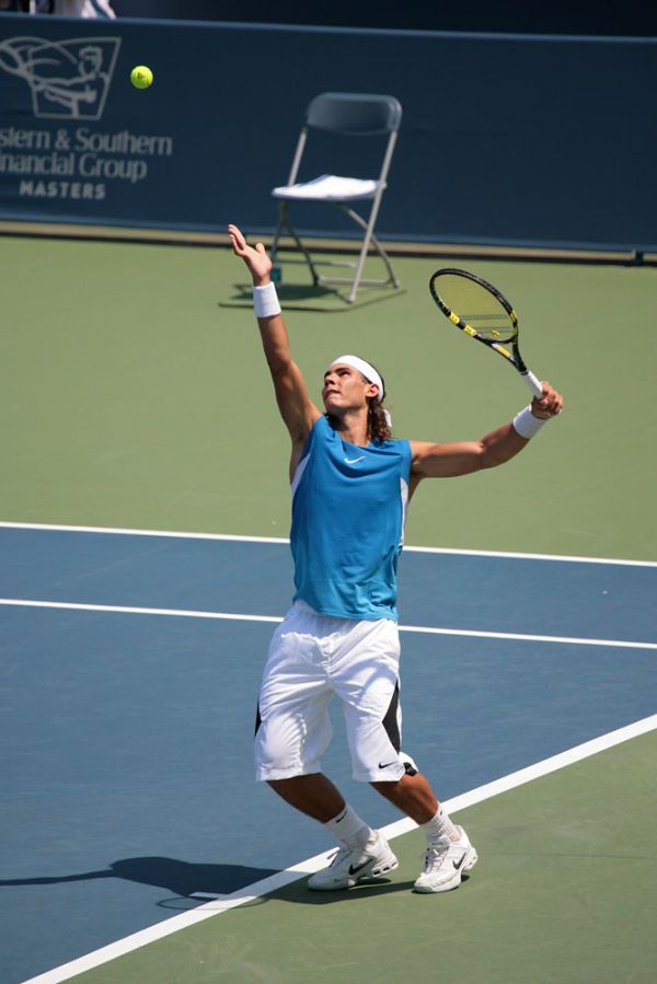 Portrait of Rafael Nadal