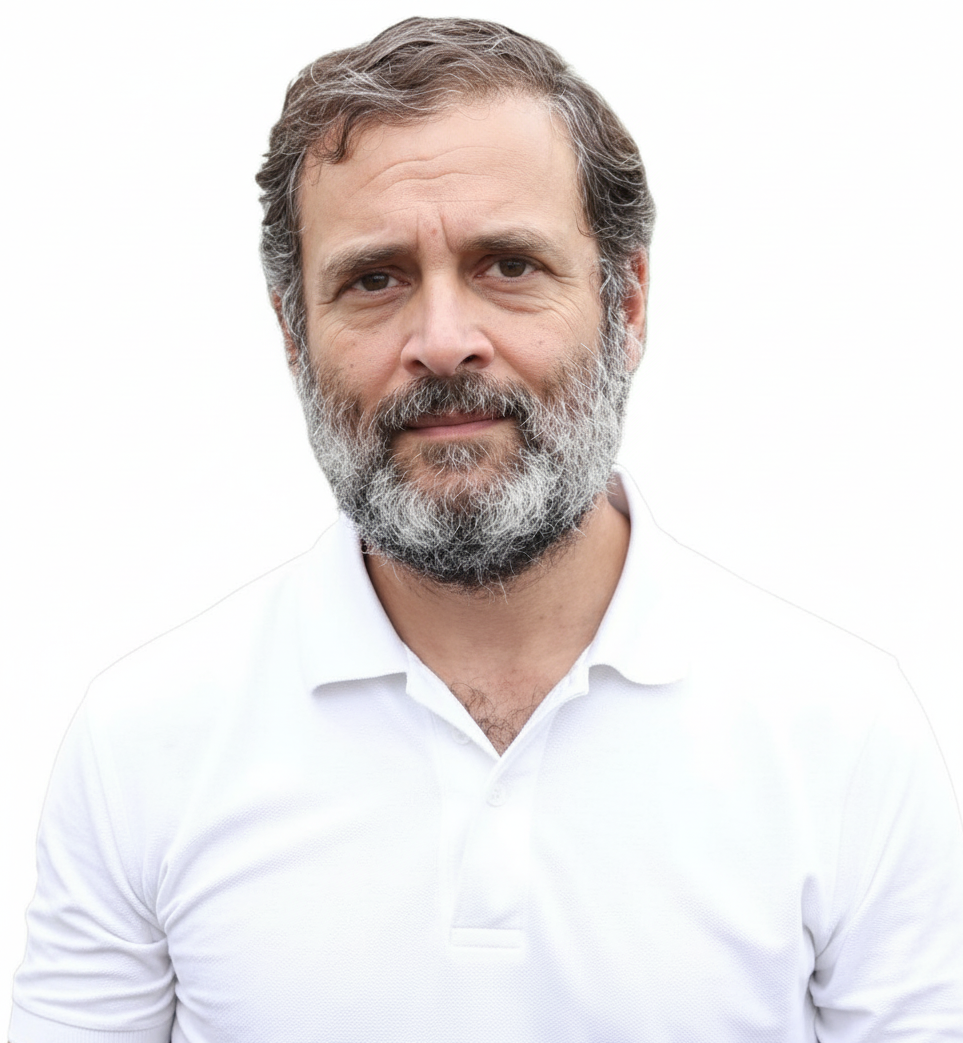 Portrait de Rahul Gandhi