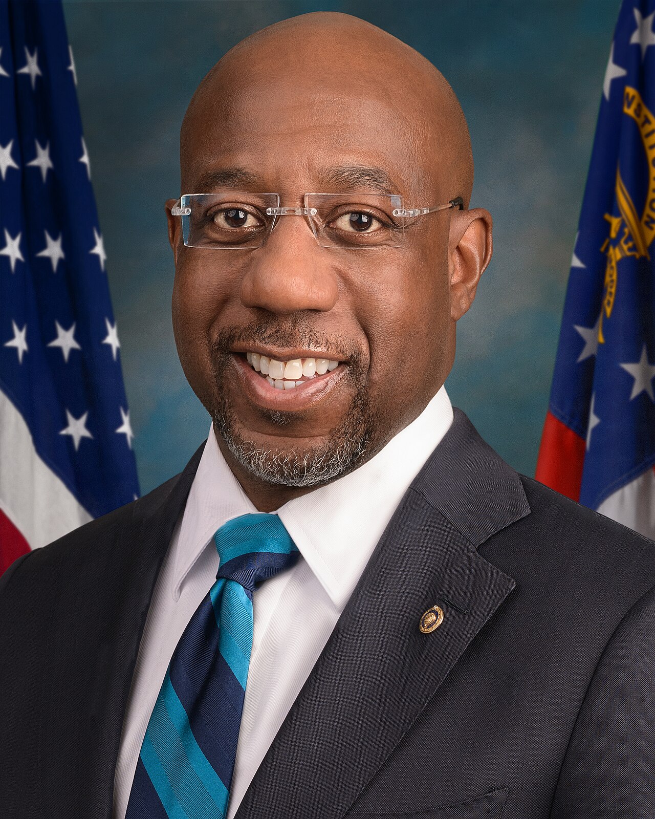 Portrait de Raphael Warnock