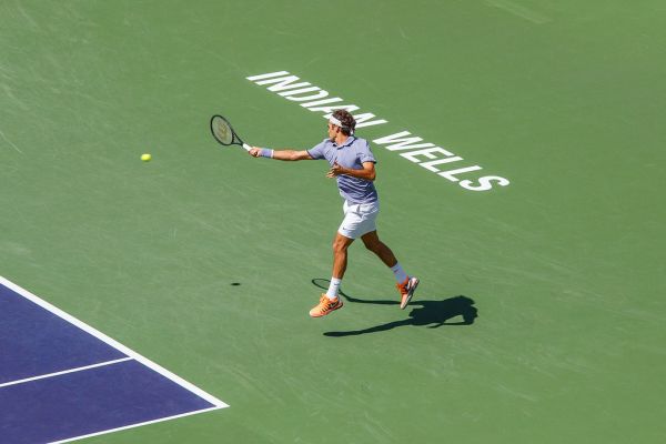 Portrait of Roger Federer