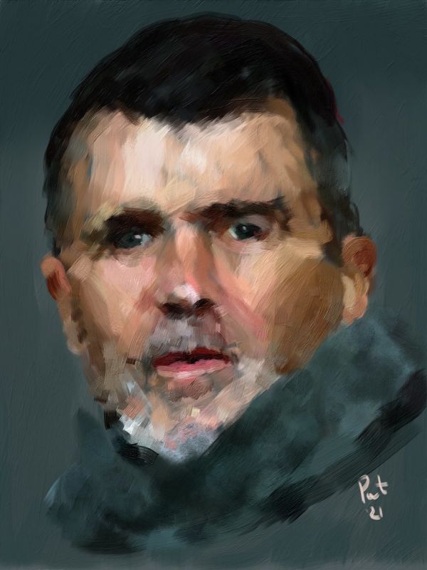 Portrait of Roy Keane