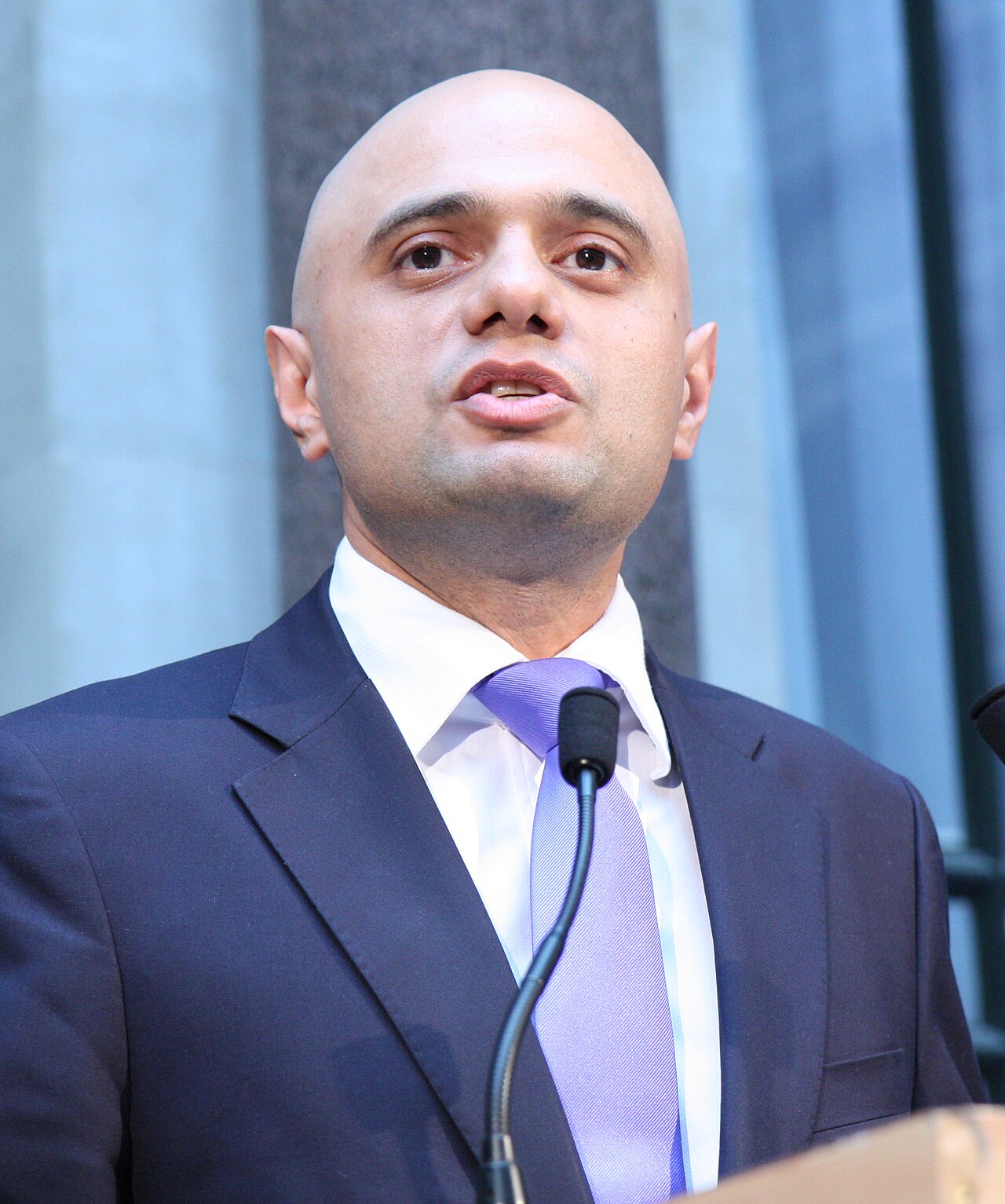 Portrait de Sajid Javid