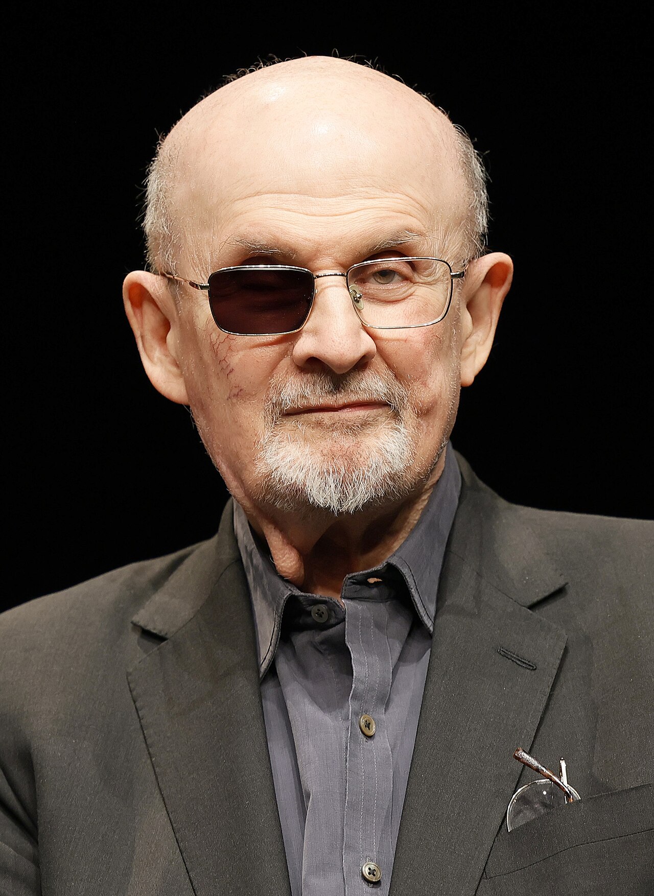 Portrait de Salman Rushdie