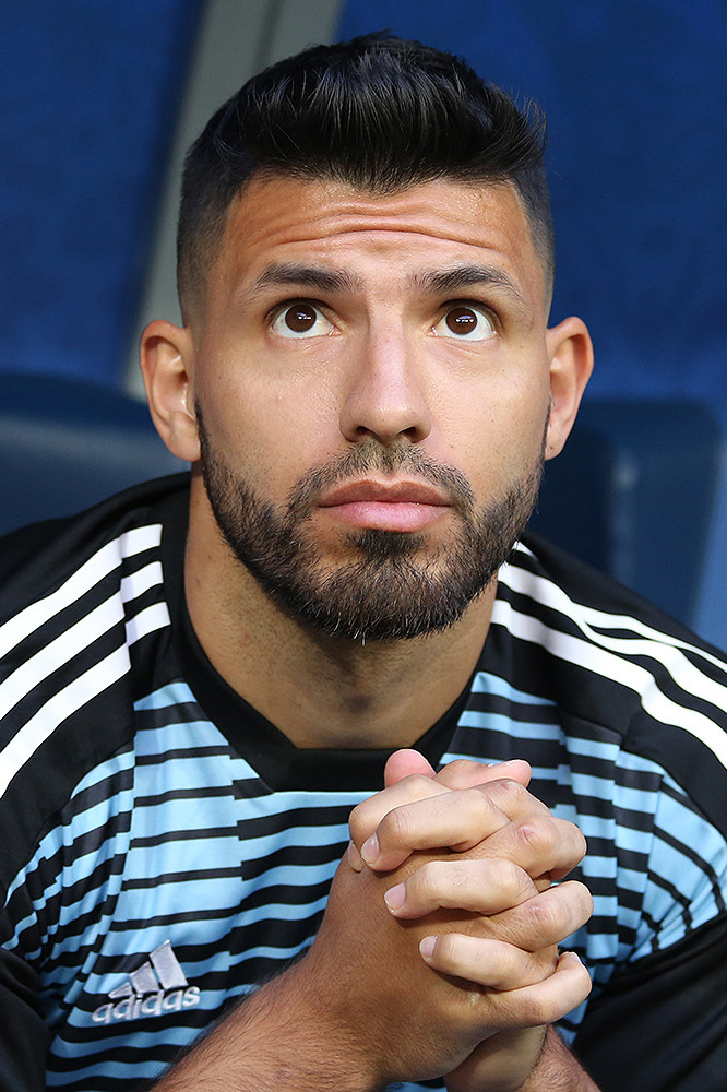 Portrait de Sergio Agüero
