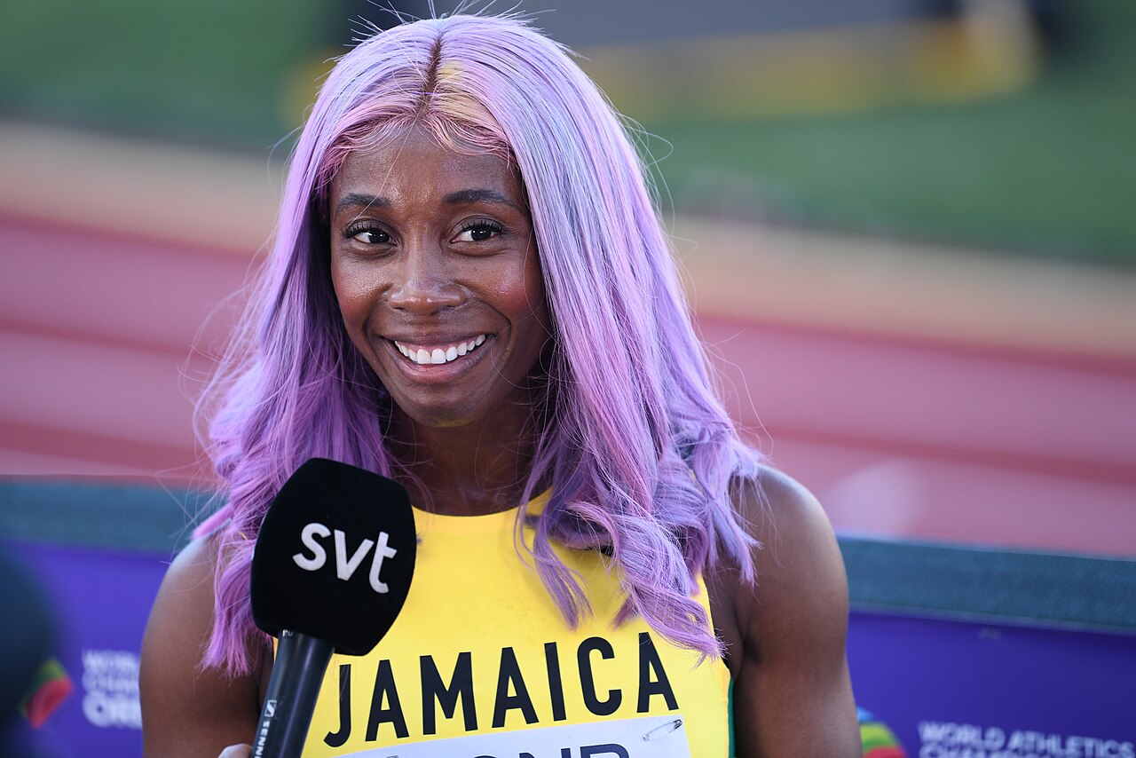 Portrait of Shelly-Ann Fraser-Pryce