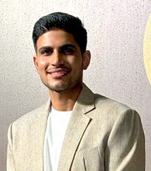 Portrait of Shubman Gill