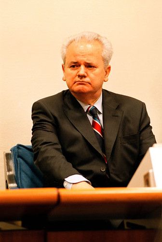 Portrait de Slobodan Milosevic
