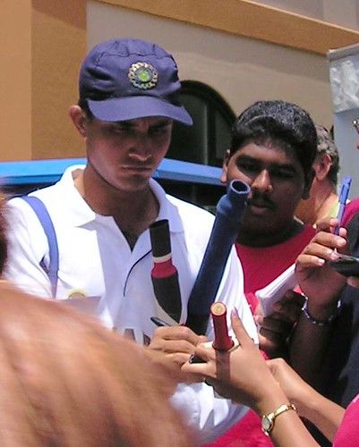 Portrait de Sourav Ganguly