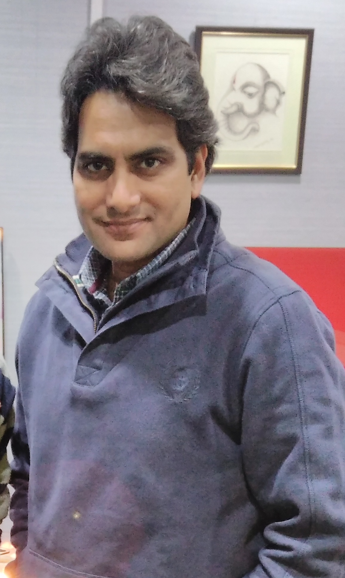 Portrait de Sudhir Chaudhary