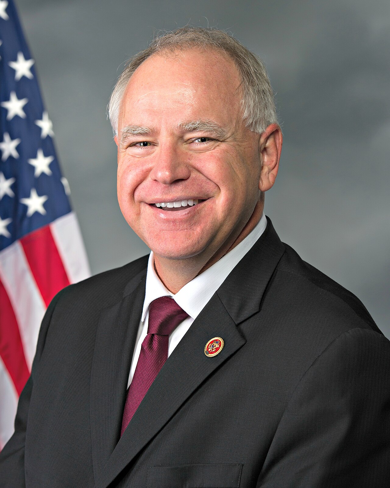 Portrait de Tim Walz