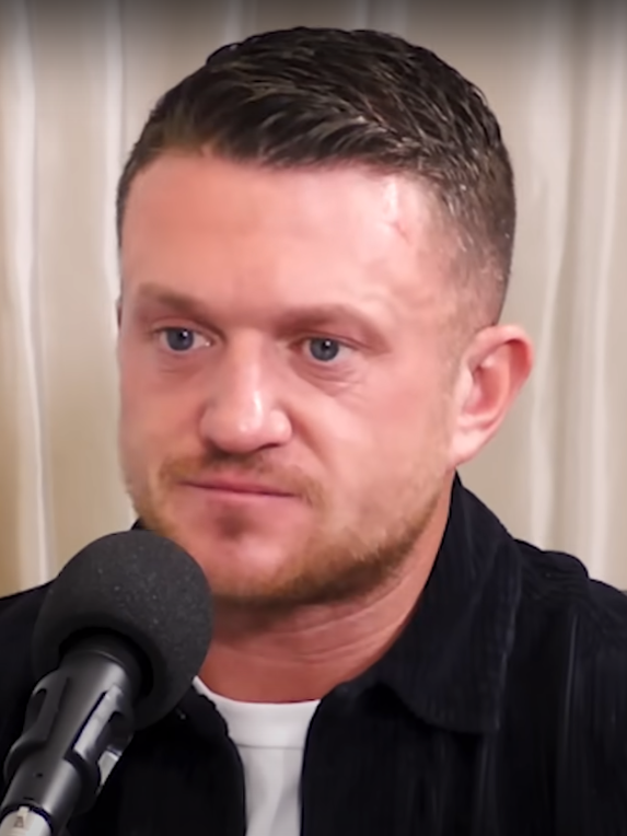 Portrait of Tommy Robinson