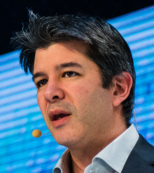 Portrait de Travis Kalanick