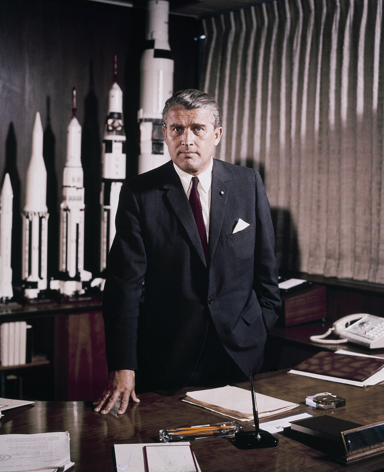 Portrait de Wernher von Braun