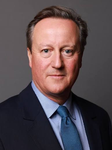 Portrait de David Cameron
